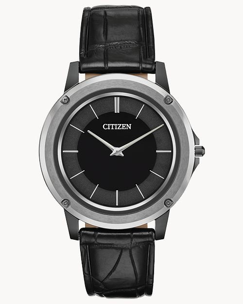 Citizen Eco-Drive Eco-Drive Black Dial Stainless Steel Watch | CITIZEN